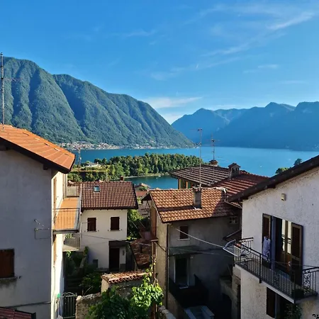 Casa Marlene Quadrilocale Con Vista Isola Comacina Prázdninový dům